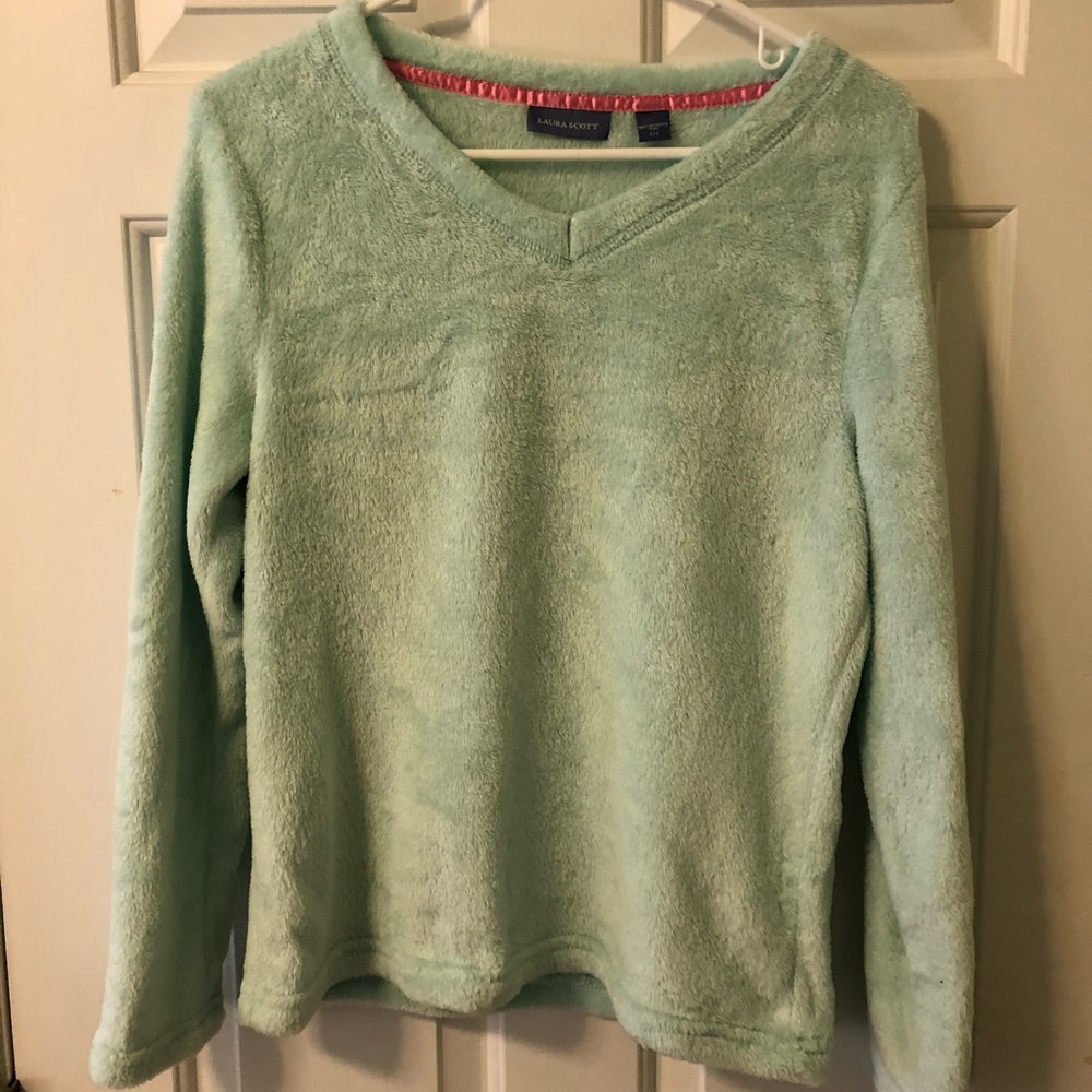 Laura Scott pj/lounging top- S- super soft EUC